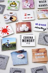 Corona MEMORY Spiel selbst gestalten