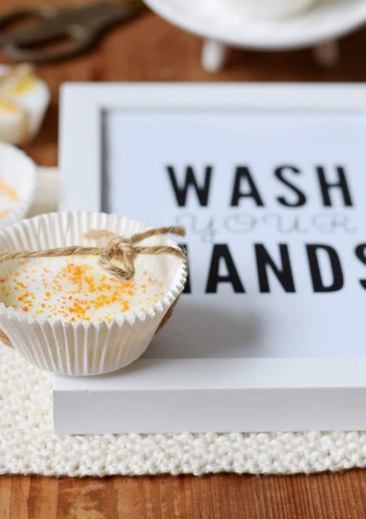 Gute-Laune-Orangen-Seife einfach selbst machen (mit „Wash your hands“ Freebie!)