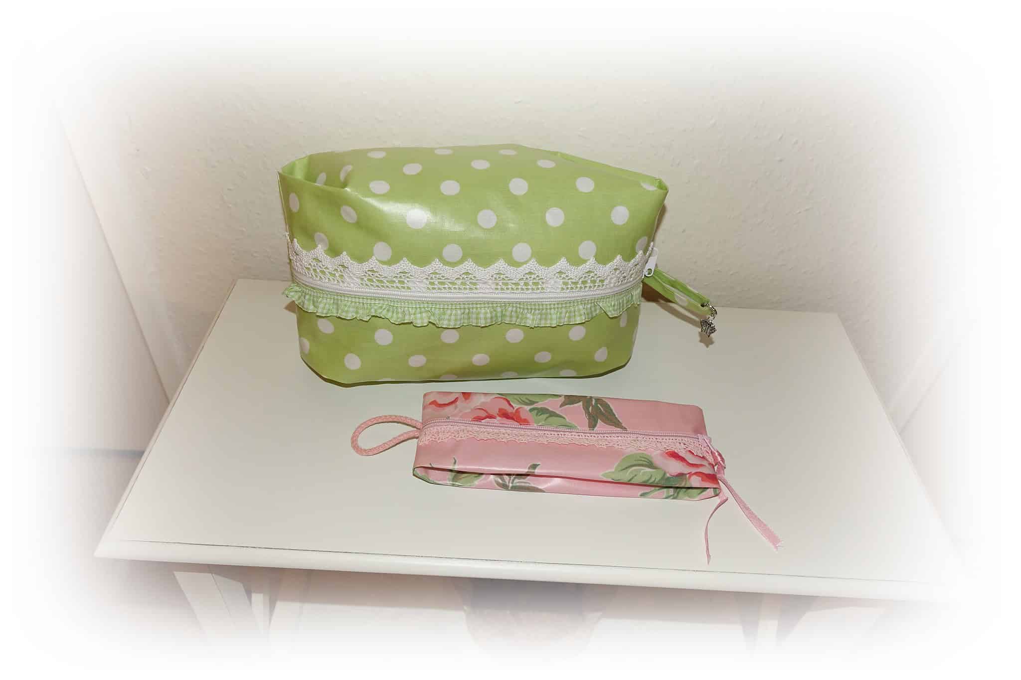 Wachstuch Viele Taschen aus Wachstuch mit nur einem Schnittmuster nähen für Anfänger