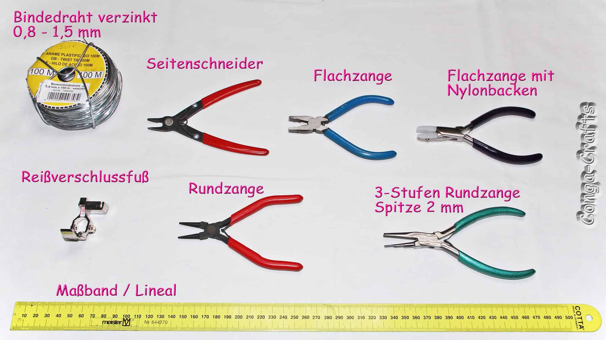 Draht in Masken einziehen / einnähen