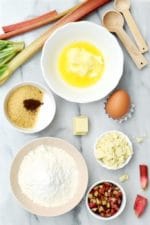 Hurra Rhabarberzeit! Rezept für knusprige Rhabarber-White-Chocolate-Cookies