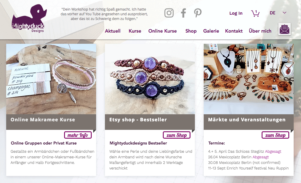 Makramee Schmuck Kurse Berlin