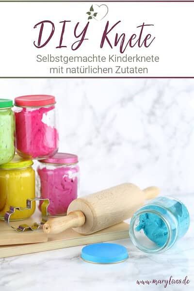 DIY Kinderknete – Ungiftige Knete selber machen