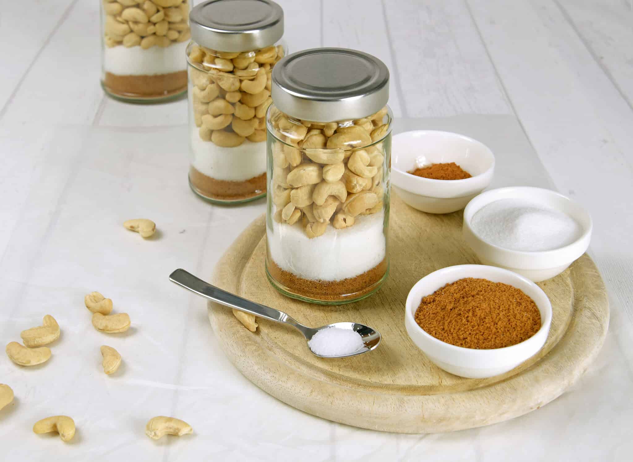 Gebrannte Cashews