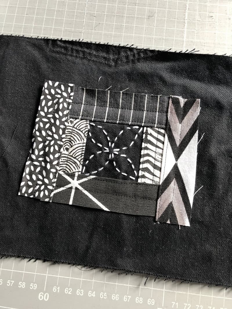 Patchworktasche aus Stoffresten nähen – Anleitung