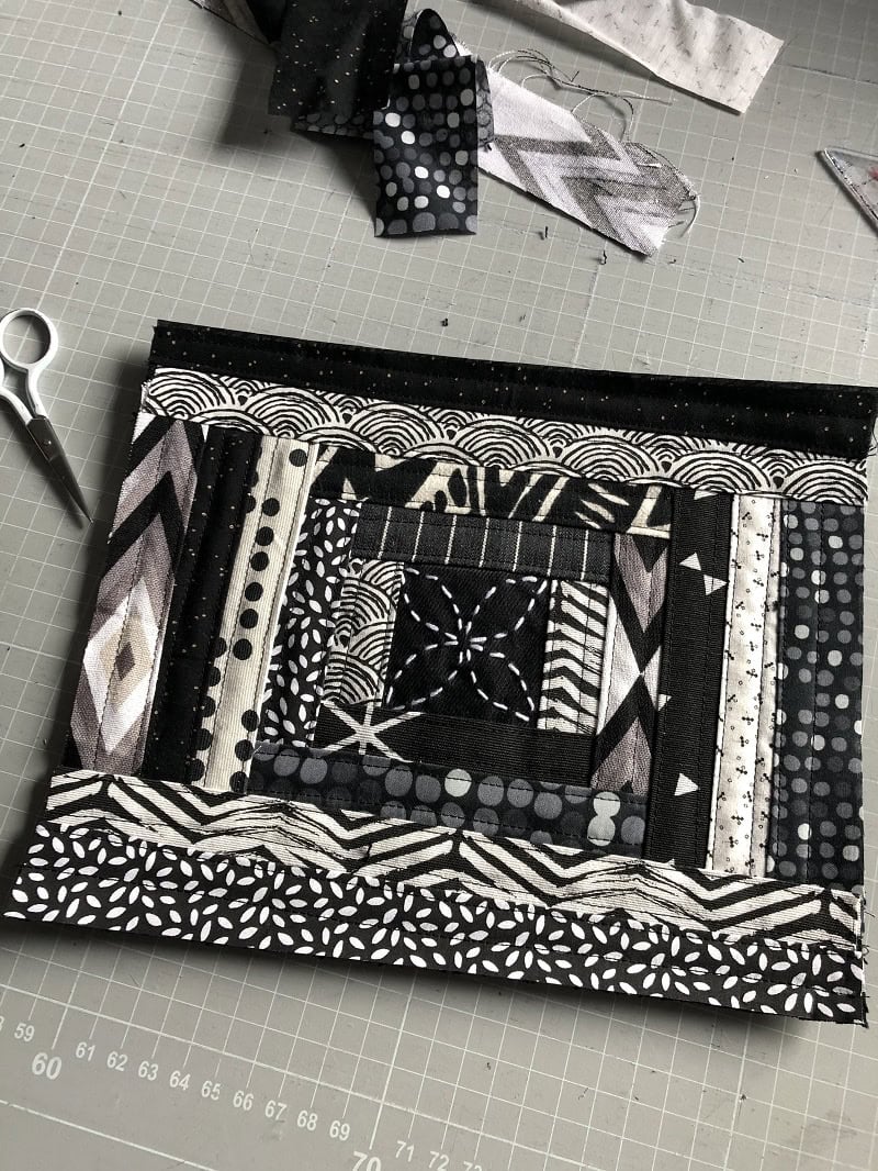 Patchworktasche aus Stoffresten nähen – Anleitung