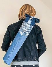 Yogatasche aus Jeans nähen – Anleitung