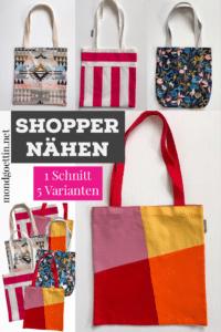 Shopper - 1 Schnitt 5 Varianten