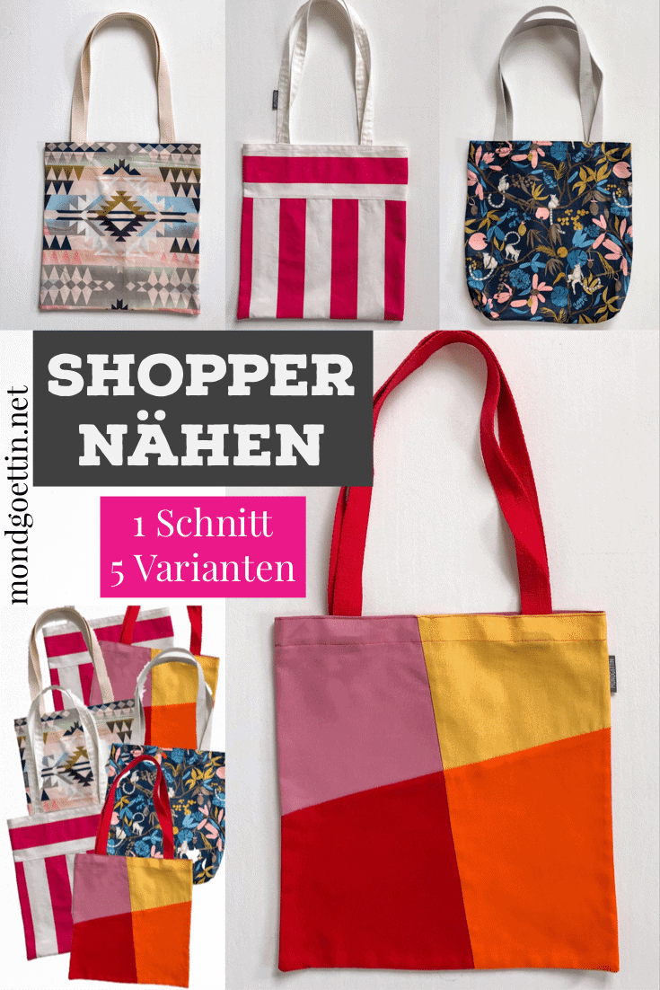 Shopper – 1 Schnitt 5 Varianten