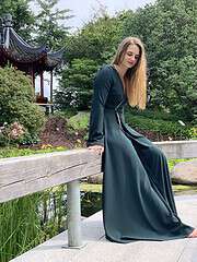 Ein Kleid aus Seide und Sternen – Kostenloses Schnittmuster