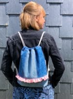Rucksack mit Rüschen – Anleitung