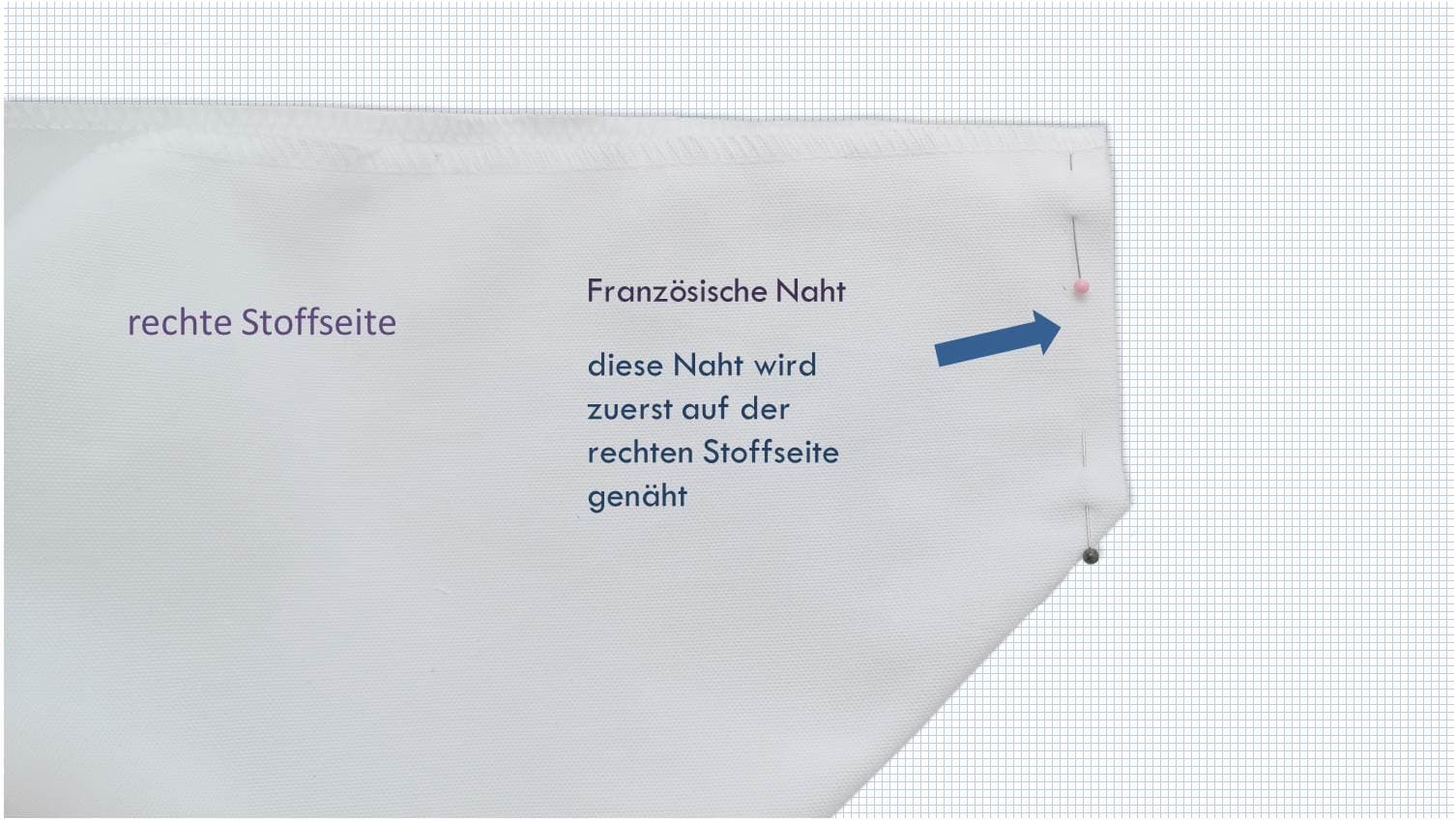 Spannlaken nähen für ein Bügelbrett