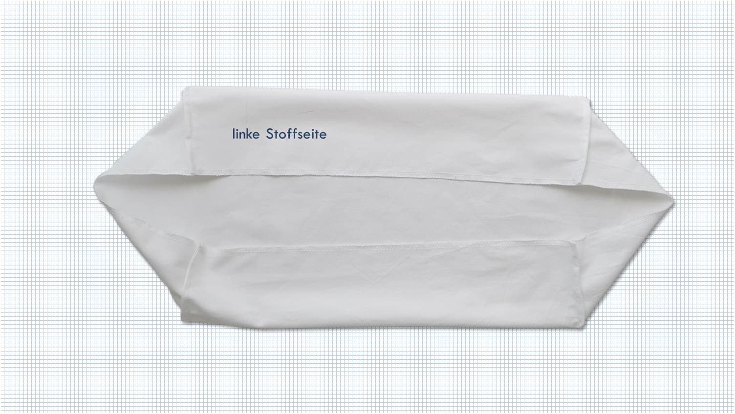 Spannlaken nähen für ein Bügelbrett