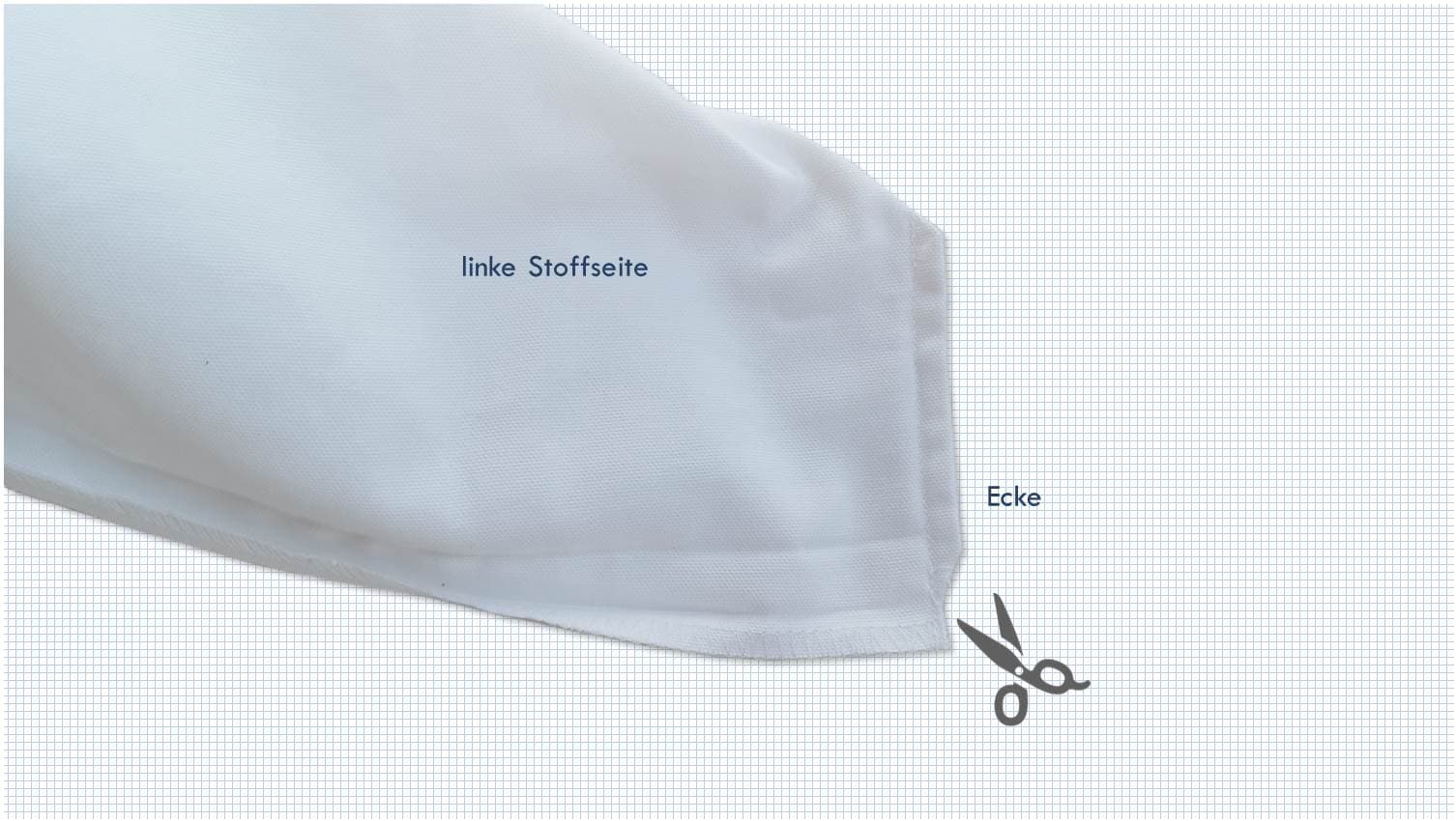 Spannlaken nähen für ein Bügelbrett