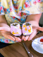 Babyschühchen nähen