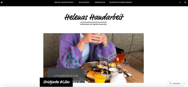Helenas Handarbeit  – Stricken ist meine Masche