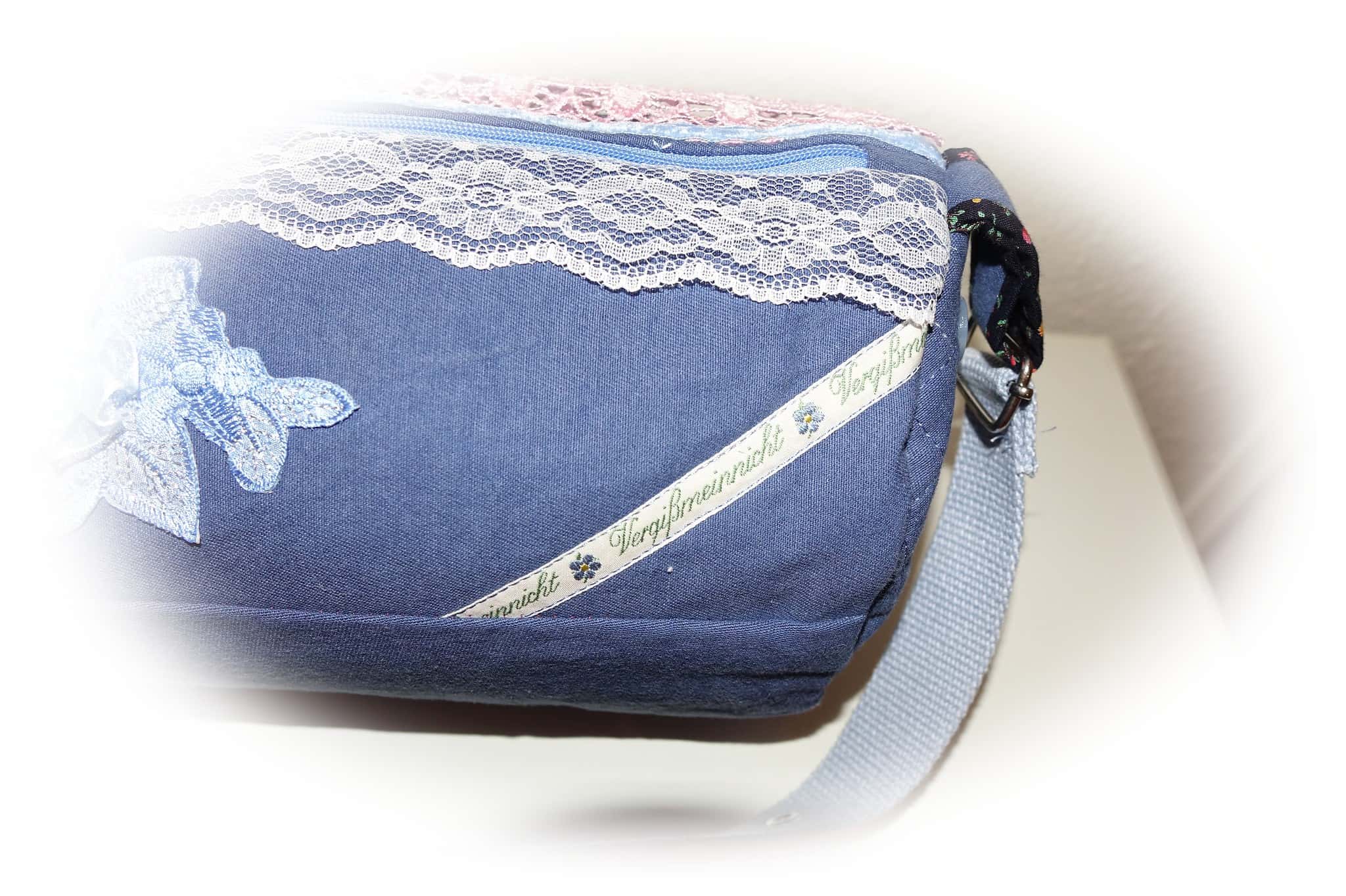 Upcycling Umhängetasche ( Schlauchtasche) einfach und schnell genäht