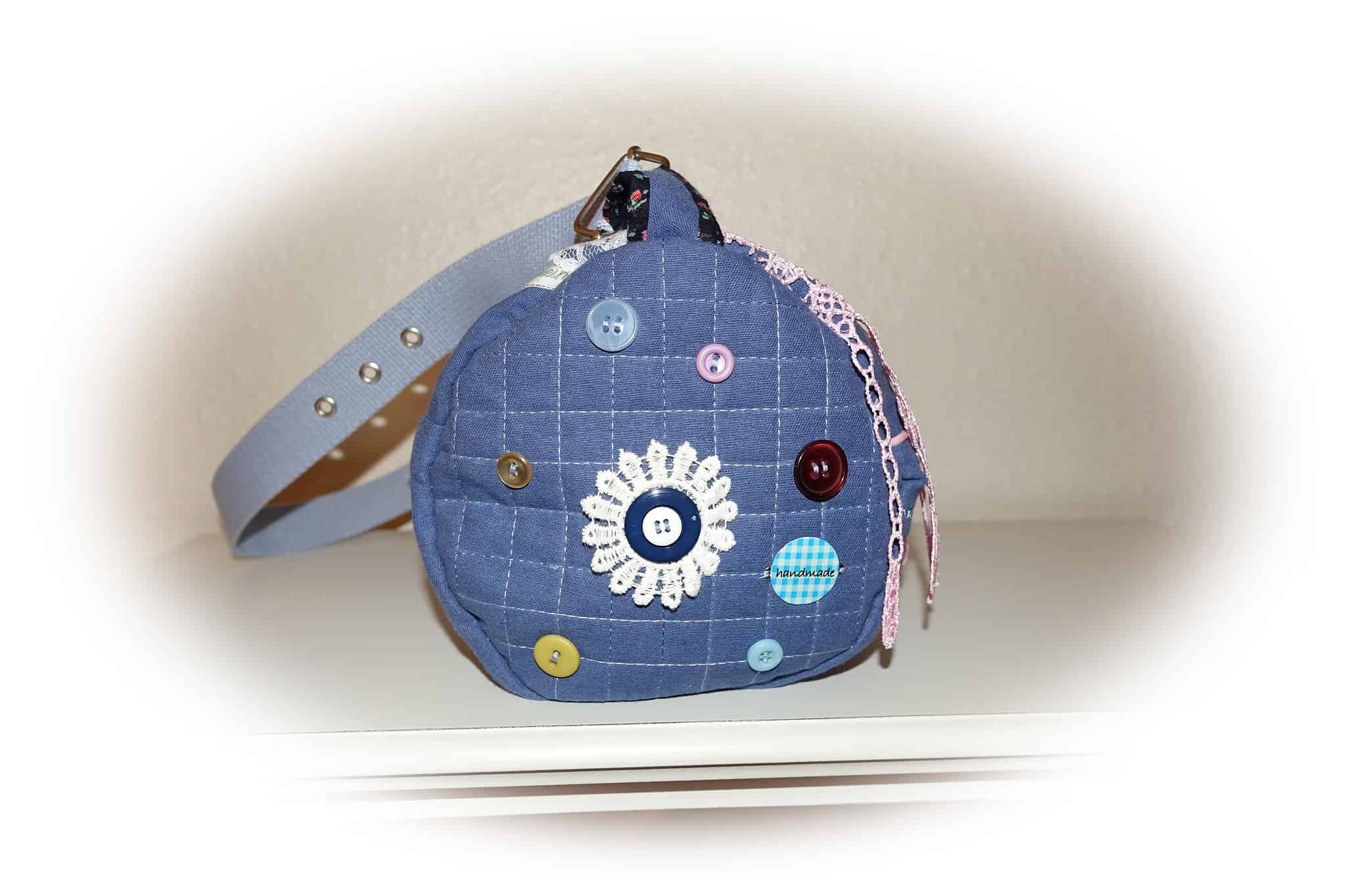 Upcycling Umhängetasche ( Schlauchtasche) einfach und schnell genäht