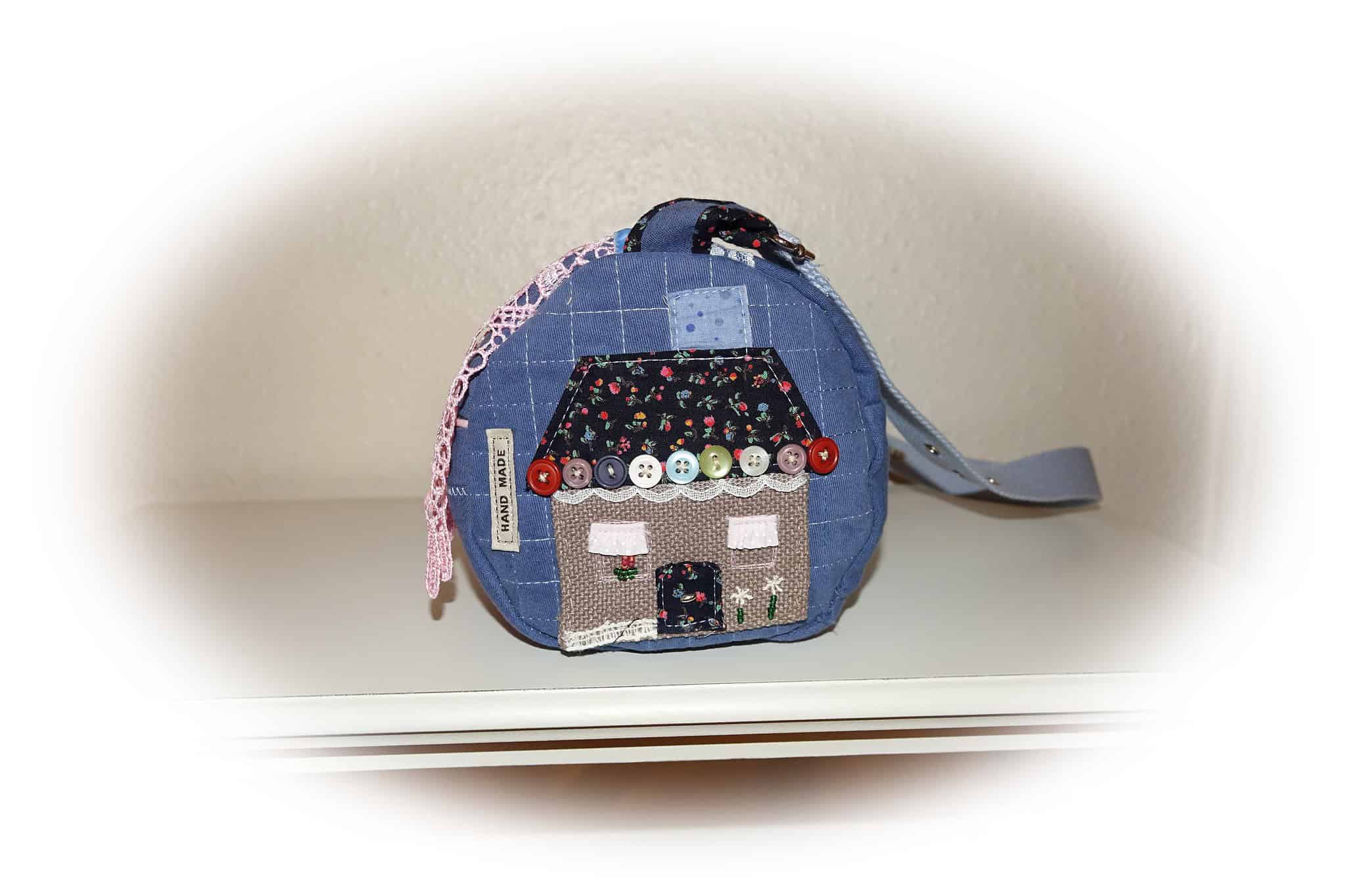 Upcycling Umhängetasche ( Schlauchtasche) einfach und schnell genäht