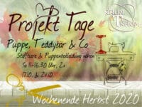 Nähkurs Projekt Puppe, Teddybär & Co  2x Sa  11 bis 16.30 Uhr