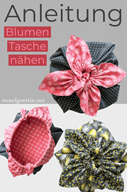 Tasche in Blumenoptik nähen