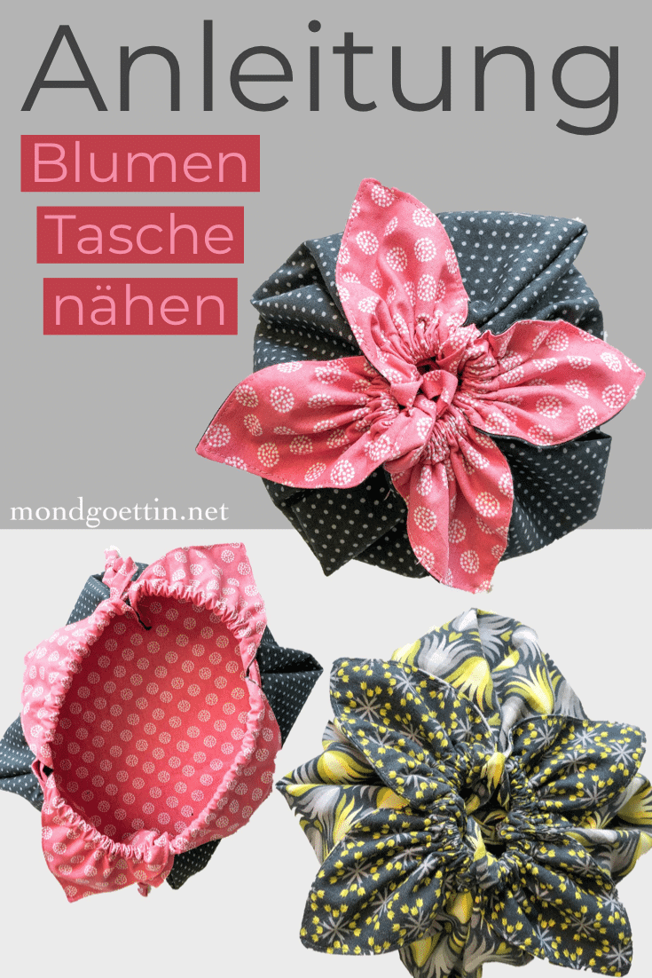 Tasche in Blumenoptik nähen