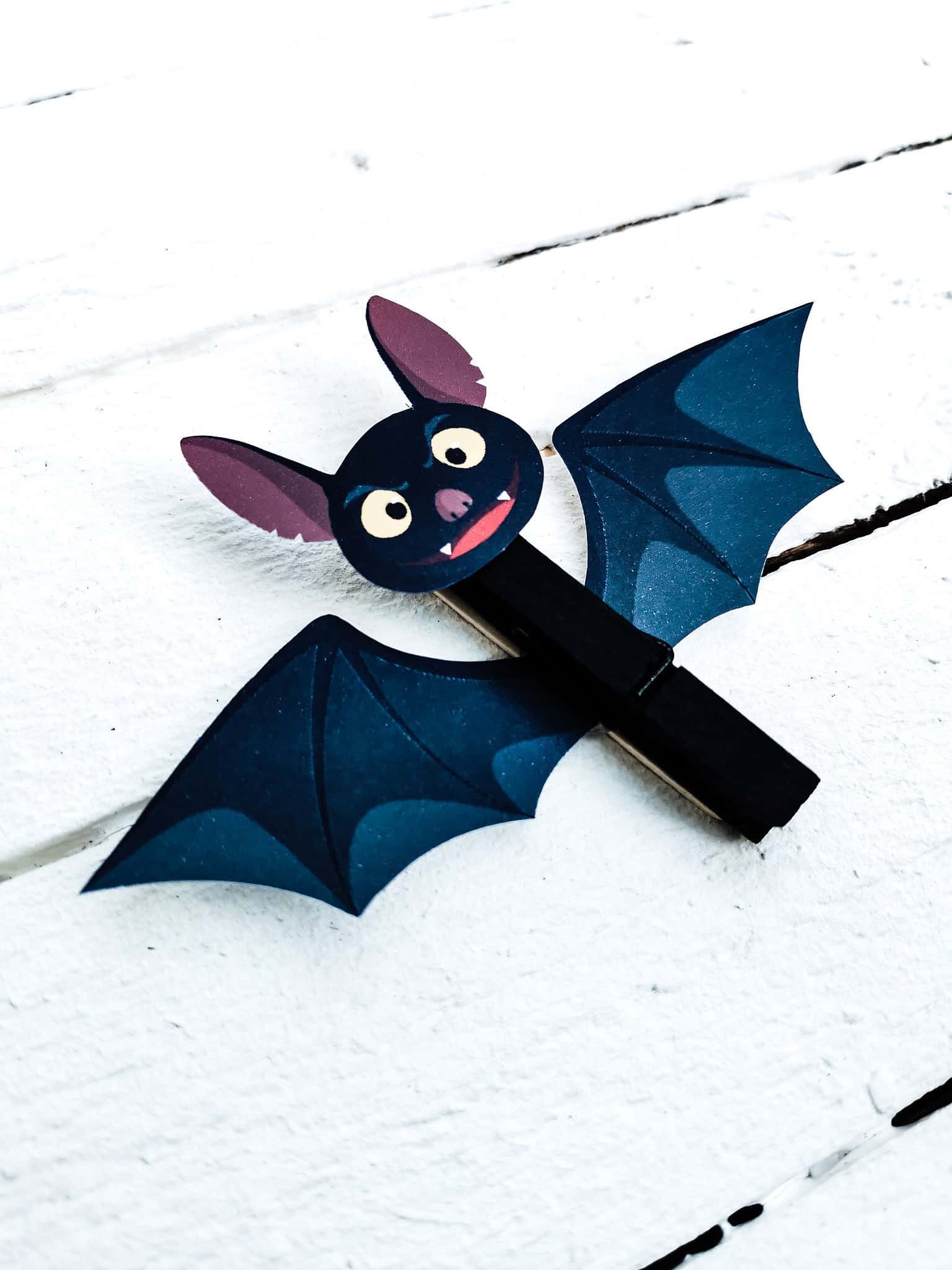 WÄSCHEKLAMMER FLEDERMÄUSE ZU HALLOWEEN