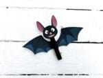 WÄSCHEKLAMMER FLEDERMÄUSE ZU HALLOWEEN