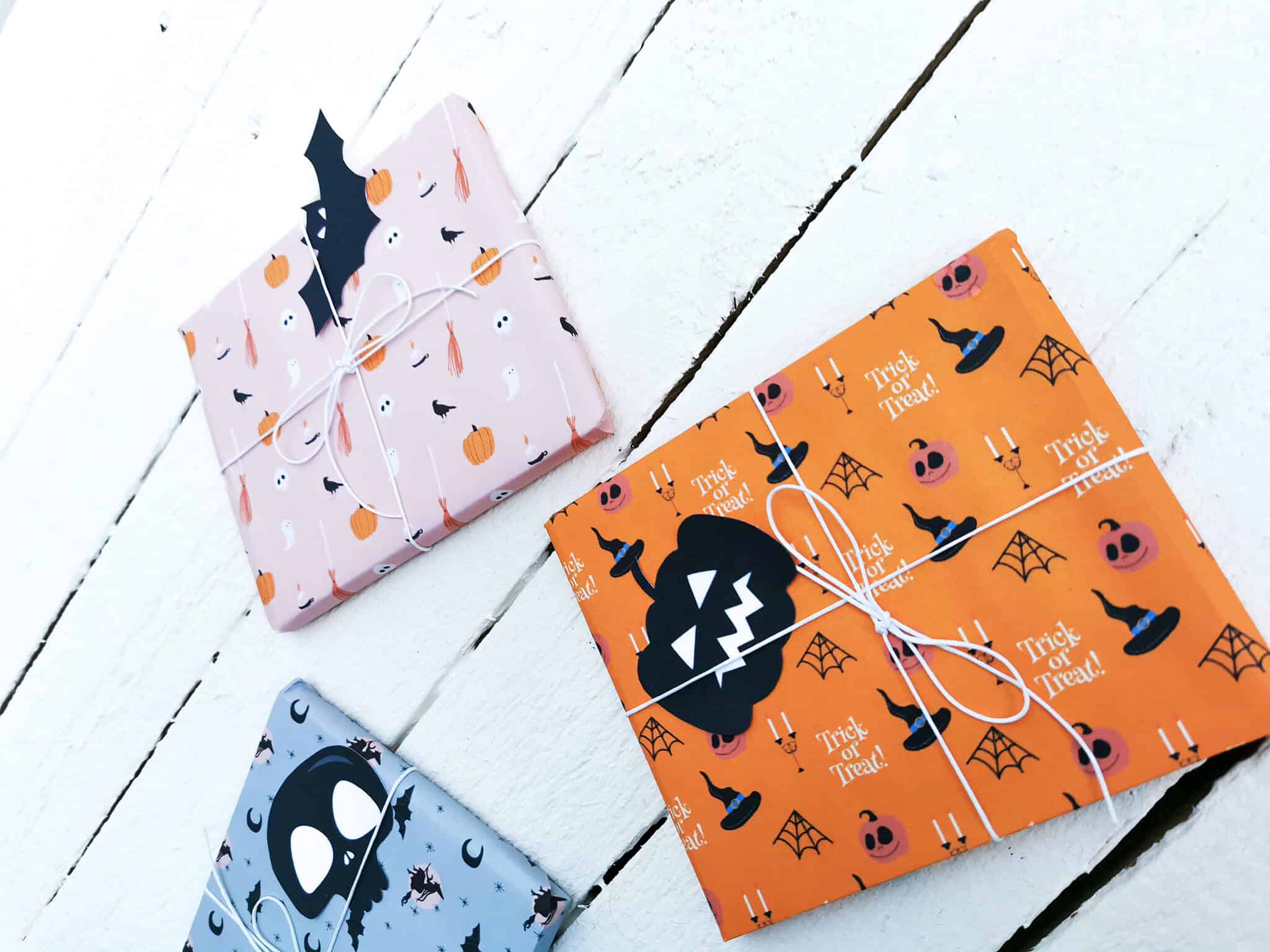 GESCHENKPAPIER ZU HALLOWEEN