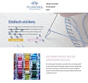 Pumora – Einfach sticken.