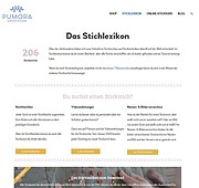 Pumora – Einfach sticken.