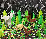 Weihnachtlicher Zauberwald