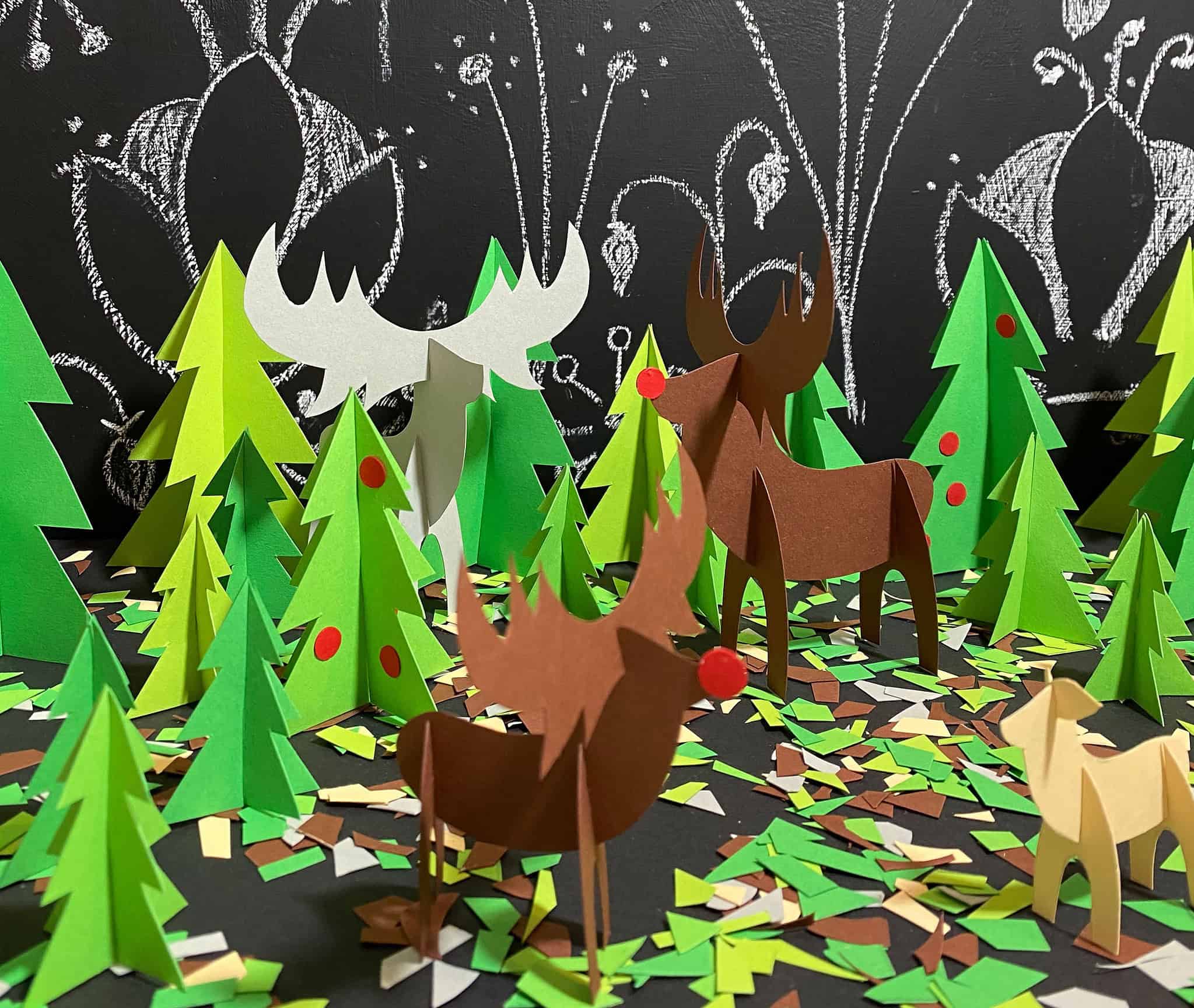 Weihnachtlicher Zauberwald