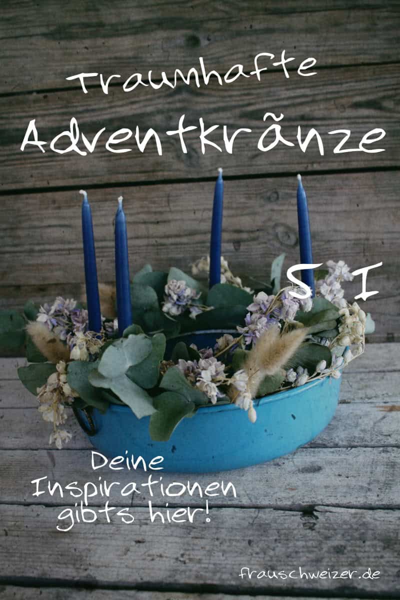 Wunderschönes Adventskränze selbermachen