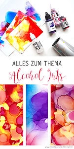 Drei Alcohol Inks Techniken