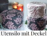 Utensilo mit Deckel nähen