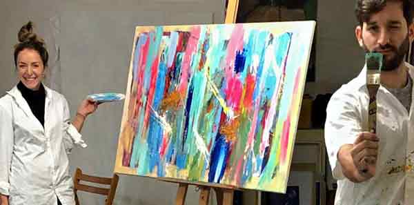 Geschenkgutschein "Malen zu Zweit"