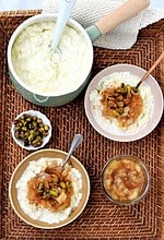 Soulfood! Wärmender Milchreis mit Apfel-Birnen-Kompott
