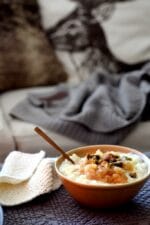 Soulfood! Wärmender Milchreis mit Apfel-Birnen-Kompott