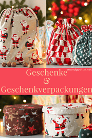 Weihnachtsgeschenke nähen