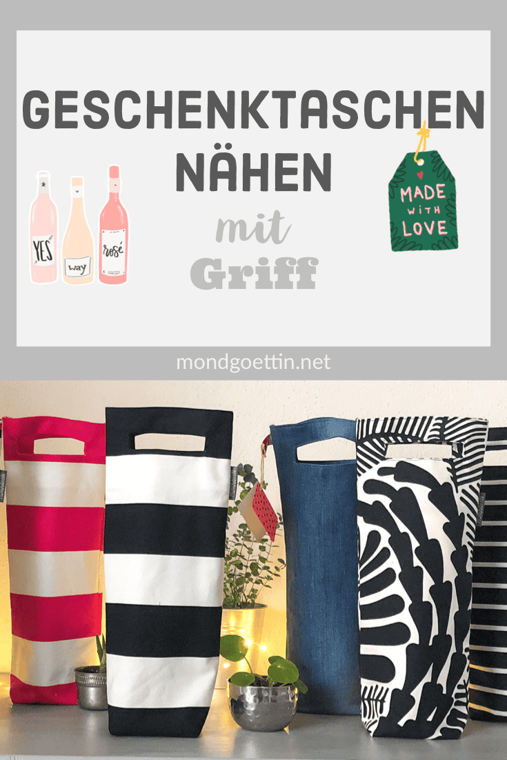 Last-Minute Geschenktaschen nähen