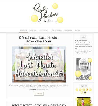 Pearl's Harbor — Kreativ- und Lifestyleblog aus der Pfalz mit vielen Anleitungen zu DIYs rund ums Plotten und Nähen, Tipps zu Städtereisen mit Kindern, leckeren Rezepten und den schönen Dingen dieser Welt