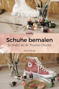 Schuhe selber bemalen