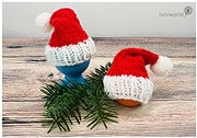 Weihnachtliche Eierwärmer