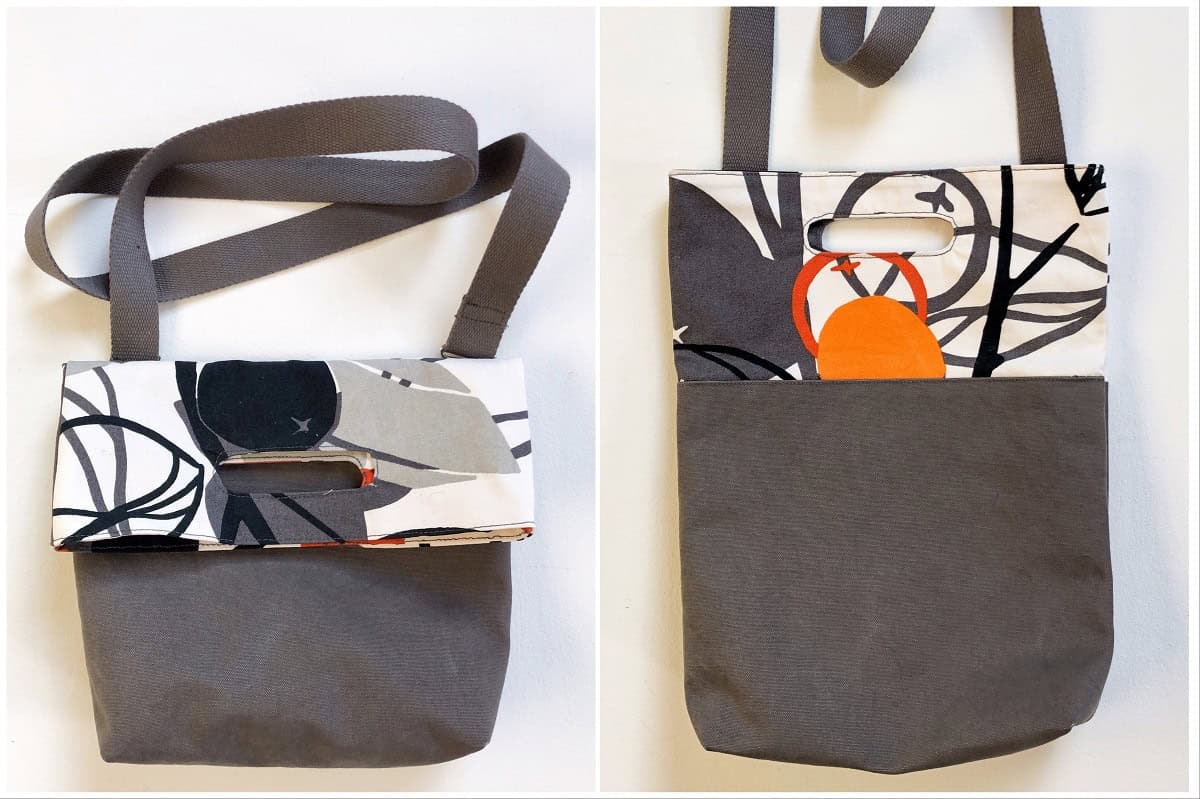 Anleitung – schöne Foldoverbag nähen