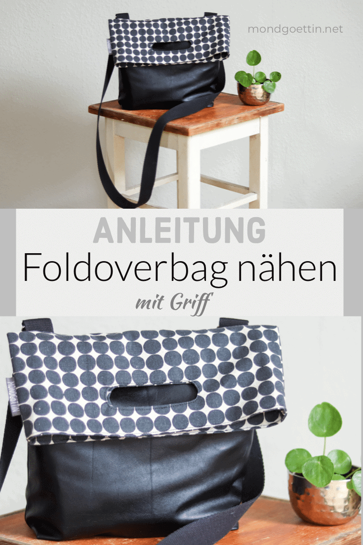Anleitung – schöne Foldoverbag nähen