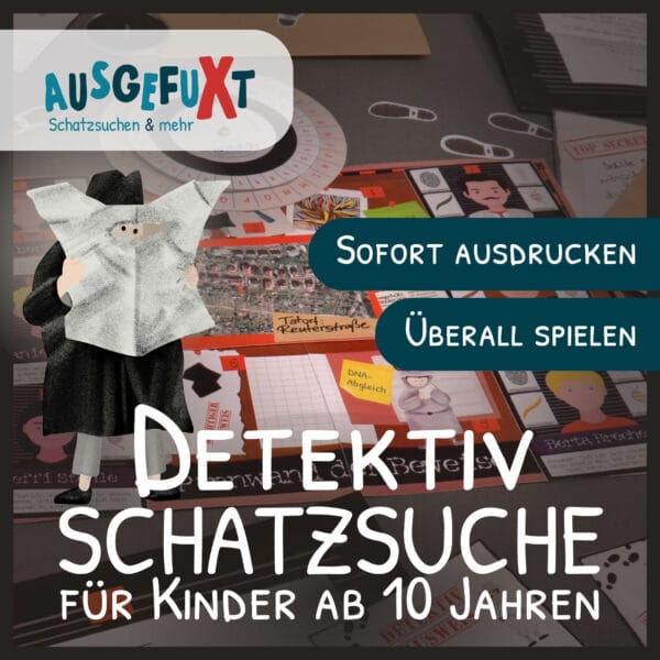 Detektiv-Schatzsuche „Der Juwelenraub“