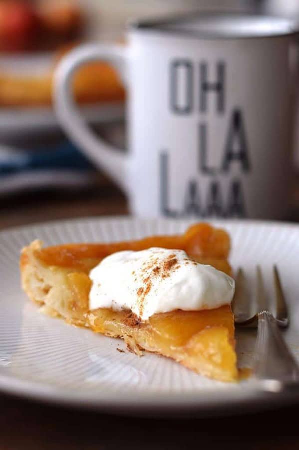 Oh la la! Apfel Tarte Tatin aus der Pfanne - einfach und fix!