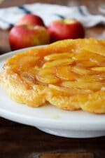 Oh la la! Apfel Tarte Tatin aus der Pfanne – einfach und fix!
