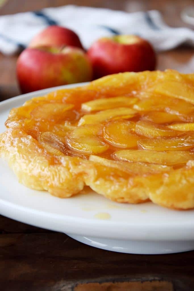 Oh la la! Apfel Tarte Tatin aus der Pfanne – einfach und fix!
